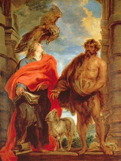 St. John the Baptist and St. John the Evangelist by Anthony van Dyck